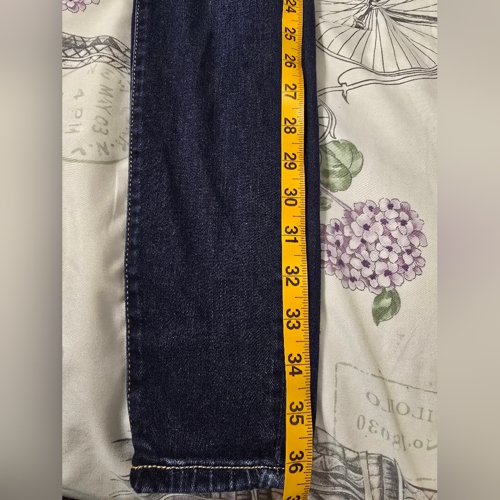 American Eagle Outfitter Navy Blue Jegging Size 2R for Womens Next Level Stretch - Picture 12 of 15
